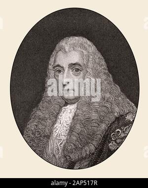 Alexander Wedderburn, 1er comte de Rosslyn, Baron, 1733-1805 Loughborough, Lord High Chancellor de Grande-Bretagne de 1793 à 1801 Banque D'Images