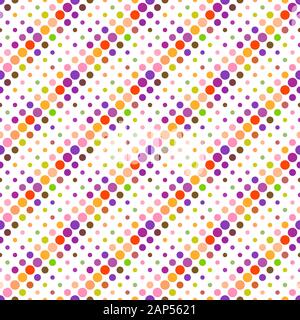 Motif de points multicolores géométriques transparente contexte - colourful abstract vector illustration de points Illustration de Vecteur