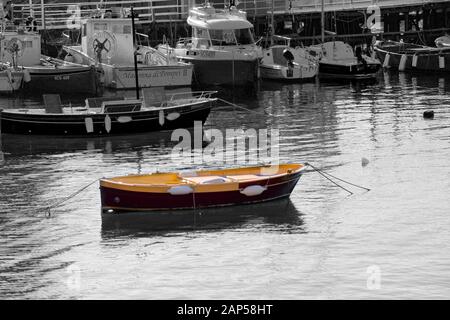 Golfo di Napoli - Barca - Golfe de Naples - bateau ITALIE Banque D'Images