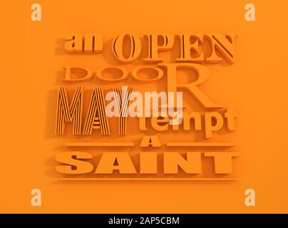 Element De Conception Similaire Au Devis Citation De Motivation Une Porte Ouverte Peut Temperer Un Saint Beton Texture Photo Stock Alamy