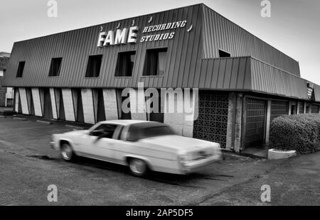 Fame studios Musche Shoals Alabama USA Banque D'Images