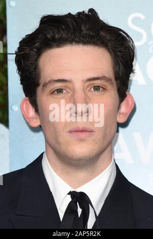 Los Angeles, CA. 19 Jan, 2020. Josh O'Connor à l'arrivées de 26e assemblée annuelle des Screen Actors Guild Awards - Partie 2, Shrine Auditorium, Los Angeles, CA, 19 janvier 2020. Credit : Priscilla Grant/Everett Collection/Alamy Live News Banque D'Images