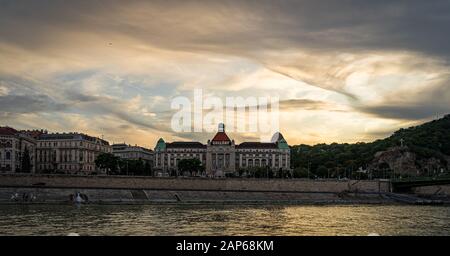 Bains Gellert À Budapest, Hongrie Banque D'Images