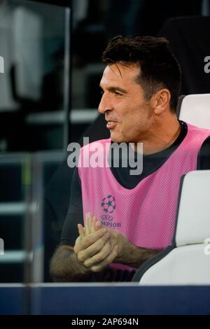 Turin - Oct 22, 2019 : Gianluigi Buffon. Juventus - Lokomotiv Moscou. L'UEFA Champions League. Mathcday 3. Allianz Stadium. Banque D'Images