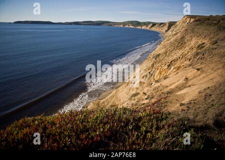 Magnifique littoral et paysage marin Banque D'Images