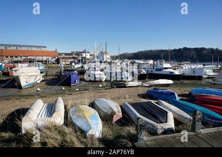 port de woodbridge beffddge suffolk angleterre Banque D'Images