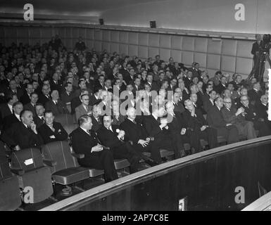 Fondation du travail du Congrès Date : Janvier 13, 1949 Banque D'Images