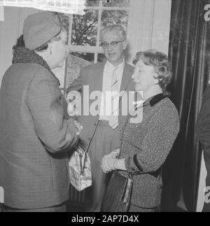 La maison d'Anne Frank a ouvert. Au cours discours Date : Mai 1, 1961 Mots-clés : discours Renseignements personnels Nom : Anne Frank House Banque D'Images