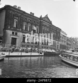La banque néerlandaise du Turfmarkt. Extérieur Date: 22 Avril 1968 Mots Clés: Banques Banque D'Images