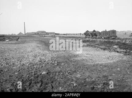 Usine de farine de pomme de terre Date: Non daté lieu: Drenthe, Smilde mots clés: Nettoyage des eaux usées, manutention de la saleté urbaine Nom de l'institution: Scholten nv Banque D'Images