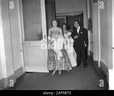 Concert de Maria Callas dans le Concertgebouw à Amsterdam Date: 11 juillet 1959 Banque D'Images