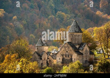 Ancien monastère de Haghartsin à Dilijan, province de Tavush, Arménie Banque D'Images