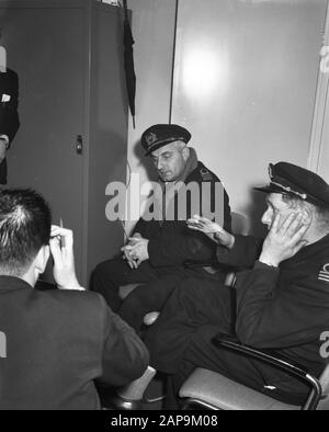 Abbaye de la fontaine de cargo britannique votée par Wijsmulle kaptein A. van der Wiele et Kaptein P. Langbroek Date : le 15 février 1962 mots clés : navires de fret Banque D'Images