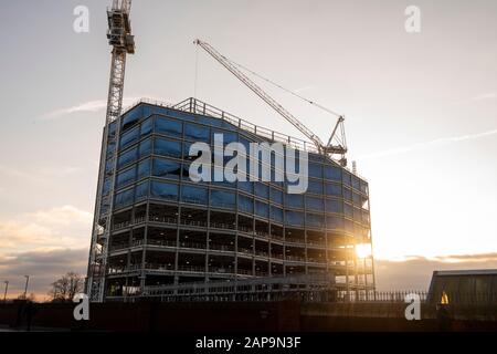 Le nouveau développement de Unity Square à Nottingham City South Side, Notinghamshire Angleterre Royaume-Uni Banque D'Images