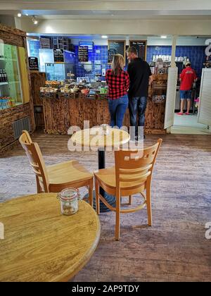 hatton village commercial cour warwickshire angleterre royaume-uni Banque D'Images