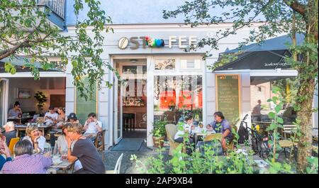 ostfee, coffehouse, prenzlauer berg Banque D'Images