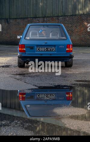1985 marque 3 Ford Escort trois portes Estate Banque D'Images