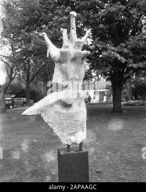 Sculpture De Flandre, Limbourg Date : 5 Mai 1966 Lieu : Limbourg Mots Clés : Sculptures Banque D'Images