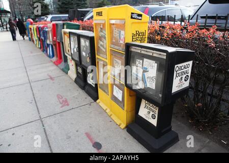 Chicago News Banque D'Images