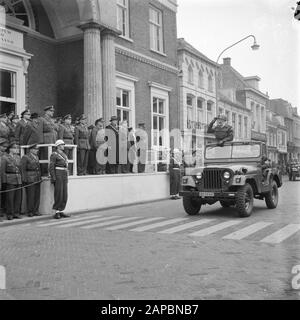 10ème anniversaire Ecole d'infanterie à Harderwijk Date: 4 Mars 1958 lieu: Harderwijk Nom De La Personne: INFANTERISCHOL Banque D'Images