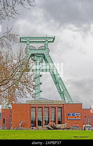 Deutsche Bergbau-Museum Bochum (DBM) ; Musée allemand de la mine de Bochum, plus grand musée de la mine du monde Banque D'Images