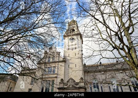 Extérieur De Surrey County Hall, Penrhyn Road, Kingston On Thames, Surrey Angleterre Royaume-Uni Banque D'Images