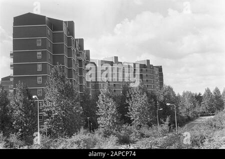 Projet ABP Nellestein à Amsterdam sud-est qui est construit avec un régime de subvention différent Date: 18 septembre 1986 lieu: Amsterdam, Noord-Holland Banque D'Images