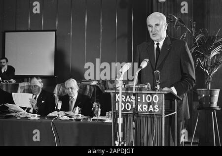 Assemblée Générale De La Dutch Road Construction Association Date: 31 Janvier 1967 Mots Clés: Réunions, Associations Banque D'Images