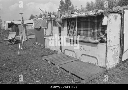 Autre vie sur place derrière Artis à Amsterdam; salon Date: 24 août 1987 lieu: Amsterdam, Noord-Holland Nom de l'institution: Artis Banque D'Images