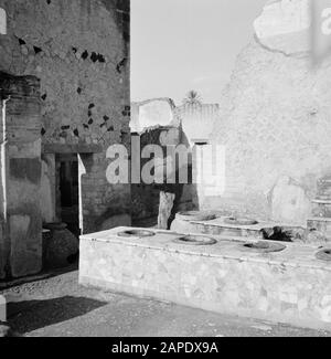 Fouilles à Pompéi Description: Archéologie, fouilles, ruines, Pompéi, Italie Date: Non daté lieu: Italie, Pompéi mots clés: Archéologie, fouilles, ruines Banque D'Images