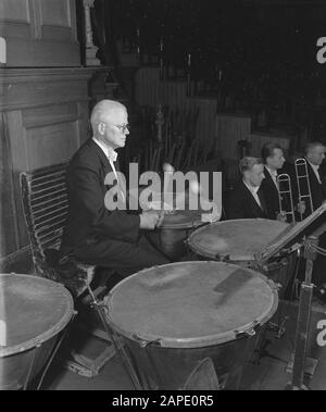 Concertgebouw Orchestra Date : 6 Février 1946 Nom De L'Institution : Concertgebouw Orchestra Banque D'Images