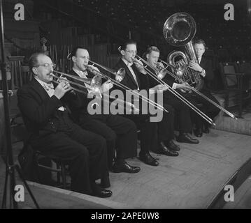 Concertgebouw Orchestra Date : 6 Février 1946 Nom De L'Institution : Concertgebouw Orchestra Banque D'Images