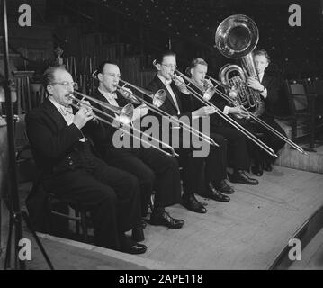 Concertgebouw Orchestra Date : 6 Février 1946 Nom De L'Institution : Concertgebouw Orchestra Banque D'Images