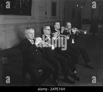 Concertgebouw Orchestra Date : 6 Février 1946 Nom De L'Institution : Concertgebouw Orchestra Banque D'Images