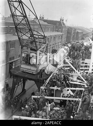 Debarkatie Groote Beer Date : 20 Mars 1948 Banque D'Images