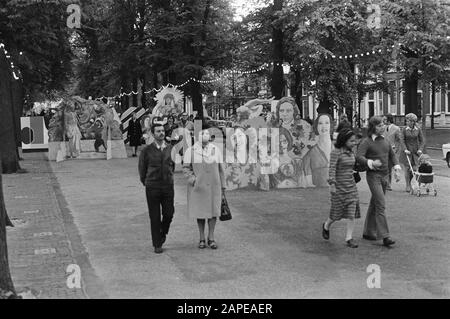 Holland-Festival 1972 à la Haye Description: Art visuel dans la rue pendant le Festival Holland Date: 15 juin 1972 lieu: La Haye, Zuid-Holland mots clés: Festivals, art, institution publique Nom: Holland Festival Banque D'Images