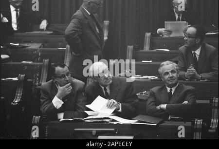 Traitement à la 2ème chambre sur le droit des prestations pour enfants. Aperçu de la 2ème chambre au nom du débat Date : 27 juin 1961 lieu : la Haye, Zuid-Holland Nom de l'institution : Maison Banque D'Images