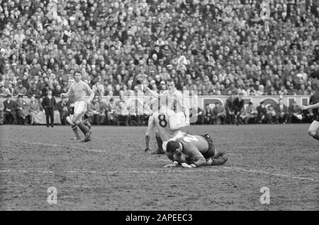 Belgique / Pays-Bas Date : 1 avril 1962 mots clés : sport, football Banque D'Images