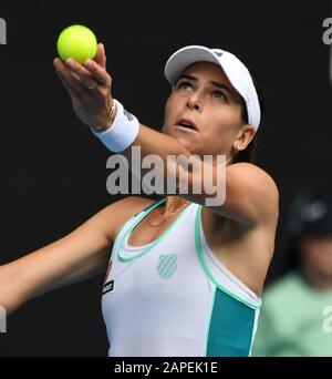 Melbourne, Australie. 23 janvier 2020. Melbourne Park Australian Open Day 4 23/01/20 Ajla Tomljanovic (AUS) perd le deuxième match rond. Crédit: Roger Parker/Alay Live News Banque D'Images