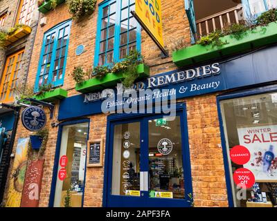 Neal'S Yard Remedies, Neals Yard, Seven Dials, Covent Garden, Londres, Angleterre, Royaume-Uni, Gb. Banque D'Images