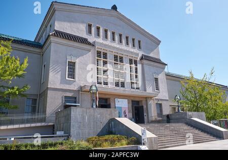 Osaka, JAPON - 16 OCTOBRE 2019 : Musée municipal des beaux-arts d'Osaka, abritant la collection d'art japonais et chinois, anciennement la famille Sumitomo Banque D'Images