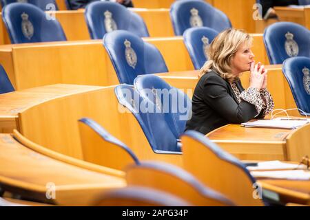 Den Haag, Pays-Bas. 23 janvier 2020. Den HAAG, 23-01-2020, Débat sur l'évolution de l'embryochet dans la deuxième chambre. D66 député de Pia Dijkstra. Crédit: Pro Shots/Alay Live News Banque D'Images