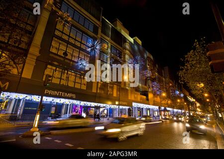 Grand magasin Printemps Banque D'Images