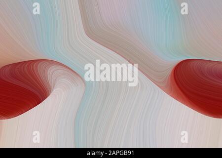 lignes fluides abstraites et courbes et courbes de couleurs gris cendre, marron selle et brun rosé. art à vendre. peut être utilisé comme texture, fond ou Banque D'Images