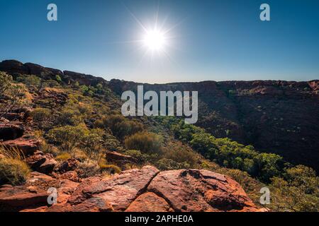 Paysage De L'Outback, Australie Centrale, Territoire Du Nord Banque D'Images