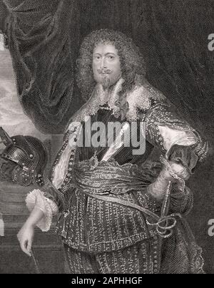 Edward Sackville, 4e comte de Dorset KG, 1591-1652, un courtisan anglais, soldat et homme politique Banque D'Images