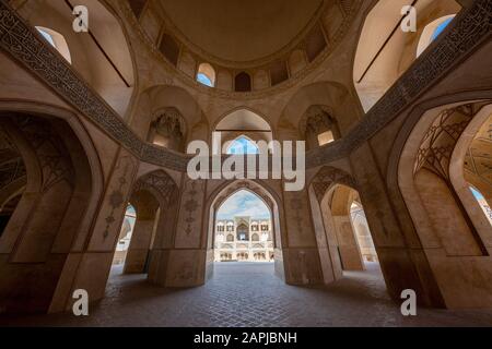 La mosquée Agha Bozorg à Kashan, Iran Banque D'Images