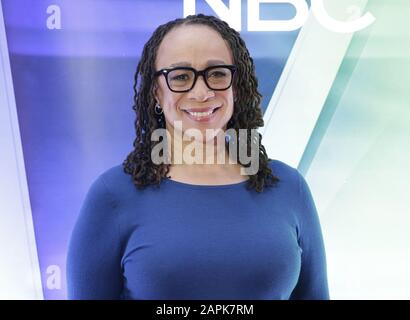 New York, États-Unis. 23 janvier 2020. Epatha Merkerson de ' Chicago Med' arrive sur le tapis rouge à la NBC MidSeason New York Press Junket à L'Hôtel Four Seasons New York le jeudi 23 janvier 2020 à New York. Photo de John Angelillo/UPI crédit: UPI/Alay Live News Banque D'Images