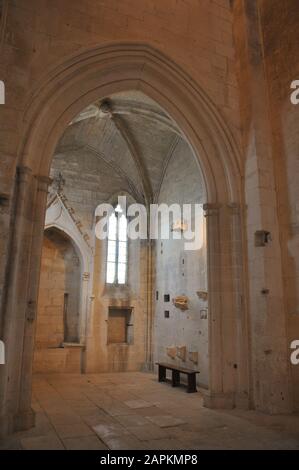 Monument religieux. Retraite spirituelle et réflexion dans l'abbaye, France Banque D'Images