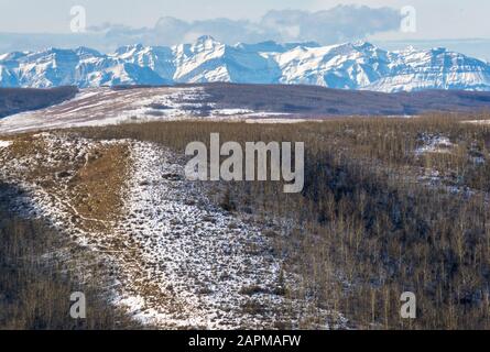 Parc Provincial Glenbow Ranch Alberta Canada Banque D'Images